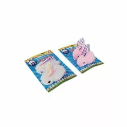 Hair Clips - Bunny Rabbit With Iridescent Ears 2pk, Assorted