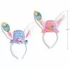 Headband - Mini Hat With Easter Bunny Ears, Assorted -Halloween Costumes Sales 100260