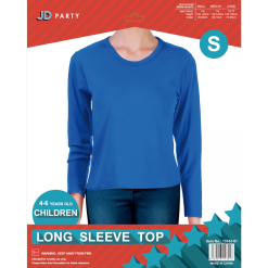 Long Sleeve Top - Kids, Blue