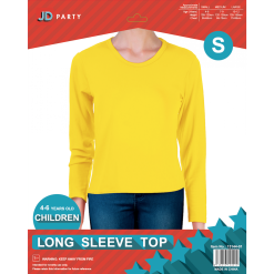 Long Sleeve Top - Kids, Yellow