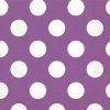 Serviettes - Cocktail, Polka Dots Purple -Halloween Costumes Sales 38661