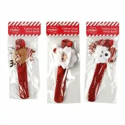 Wristband - Novelty Christmas Snap Band, Assorted