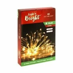 Rope Lights - 8M LED Solar Tube Light, Warm White