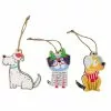 Christmas Ornament - 8cm Christmas Dogs, Assorted 2 Christmas Ornament - 8cm Christmas Dogs, Assorted -Halloween Costumes Sales 55293