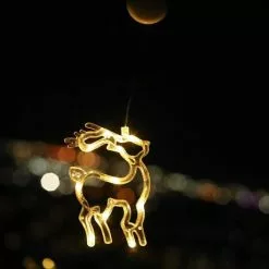 Hanging Decoration - Window Light Reindeer Suction
