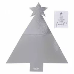 Grazing Board - Tree Shaped, Silver