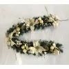 Garland - 180 CM Cream & Gold, With Decorations 1 Garland - 180 CM Cream & Gold, With Decorations -Halloween Costumes Sales 56163