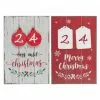 Advent Calendar - Christmas Red & White, Assorted -Halloween Costumes Sales 56189