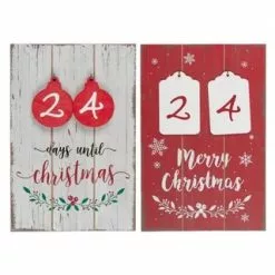 Advent Calendar - Christmas Red & White, Assorted
