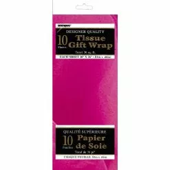 Gift Wrap, Tissue Paper - Hot Pink 10 Pk