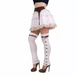 Spats - Steampunk, White