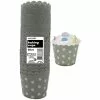 Baking Cups - Polka Dots, Silver 25 Pk -Halloween Costumes Sales 68648
