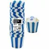 Baking Cups - Stripes, Blue 25 Pk -Halloween Costumes Sales 68654