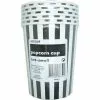 Popcorn Cups, Small - Stripes, Black 6 Pk -Halloween Costumes Sales 68850 1