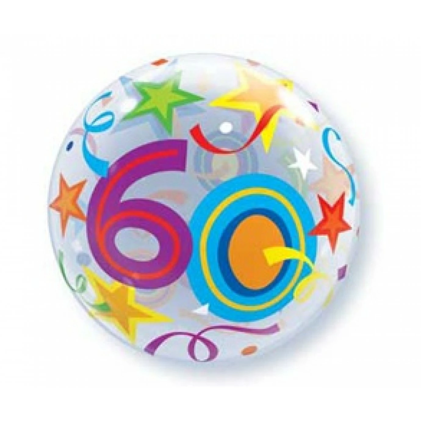 Bubble Balloon - Brilliant Stars 60 3 Bubble Balloon - Brilliant Stars 60