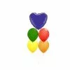 Balloon - Foil, Heart 18" Lavender -Halloween Costumes Sales BAL 13455 1