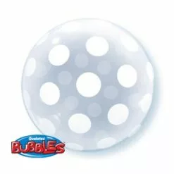 Bubble Balloon - Deco, Polka 20"