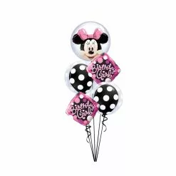 Balloon - Latex Print 11" Polka Dots Onyx & White
