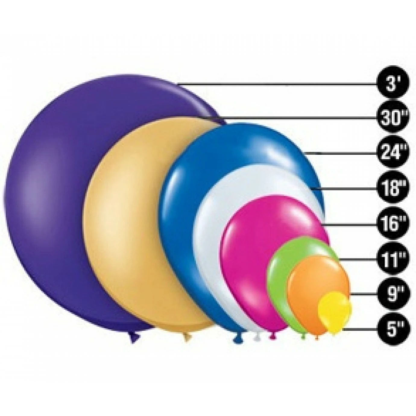 Balloon - Latex 3' Print Big Polka Robin's Egg Blue 3 Balloon - Latex 3' Print Big Polka Robin's Egg Blue