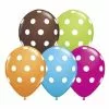 Balloon - Latex Print 11" Polka Dot -Halloween Costumes Sales BAL 5567
