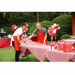 Topiary Trees For MasterChef In Red & White -Halloween Costumes Sales BAL 6684 2