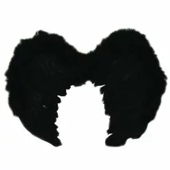 Wings - Feather Junior Size, Black