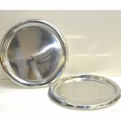 Tray/Platter - Silver, Round 410 Mm