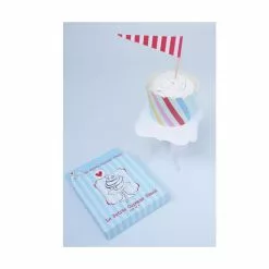 Cupcake Stand, Le Petite - White 6 Pk