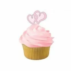 Cocktail/Cupcake Picks - Sweetheart Fun 24 Pk