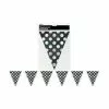 Flag Bunting - Pennant, Polka Dots Black -Halloween Costumes Sales PAS 21789