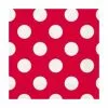 Serviettes - Luncheon, Polka Dots Red -Halloween Costumes Sales PAS 22269
