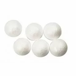 Styrofoam Balls 4 Cm, 12 Pk