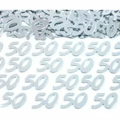 Scatters/Confetti, Number 50 Silver