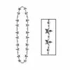 Beads - Star, Silver -Halloween Costumes Sales THP 12720