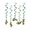 Hanging Decoration - Monkey Whirls 5 Pk