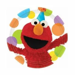 Plates - Dinner, Sesame Street Elmo 8 Pk