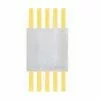 Lolly Bags - Yellow/White Stripes 10 Pk