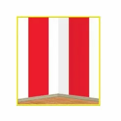 Backdrop - Red & White Stripes