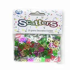 Scatters/Confetti, Number 18 Multicoloured