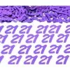 Scatters/Confetti, Number 21 Purple -Halloween Costumes Sales THP 7618