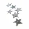 Cardboard Cutouts - Glitter Stars Silver -Halloween Costumes Sales THP 8781