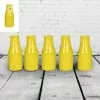 Milk Bottle, Ceramic - Pastel Yellow