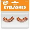 False Eyelashes - Tinsel, Orange -Halloween Costumes Sales a397281 05