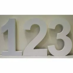 Alpha Art, Numbers - White