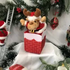 Animated Decoration - Chimney Reindeer, Musical