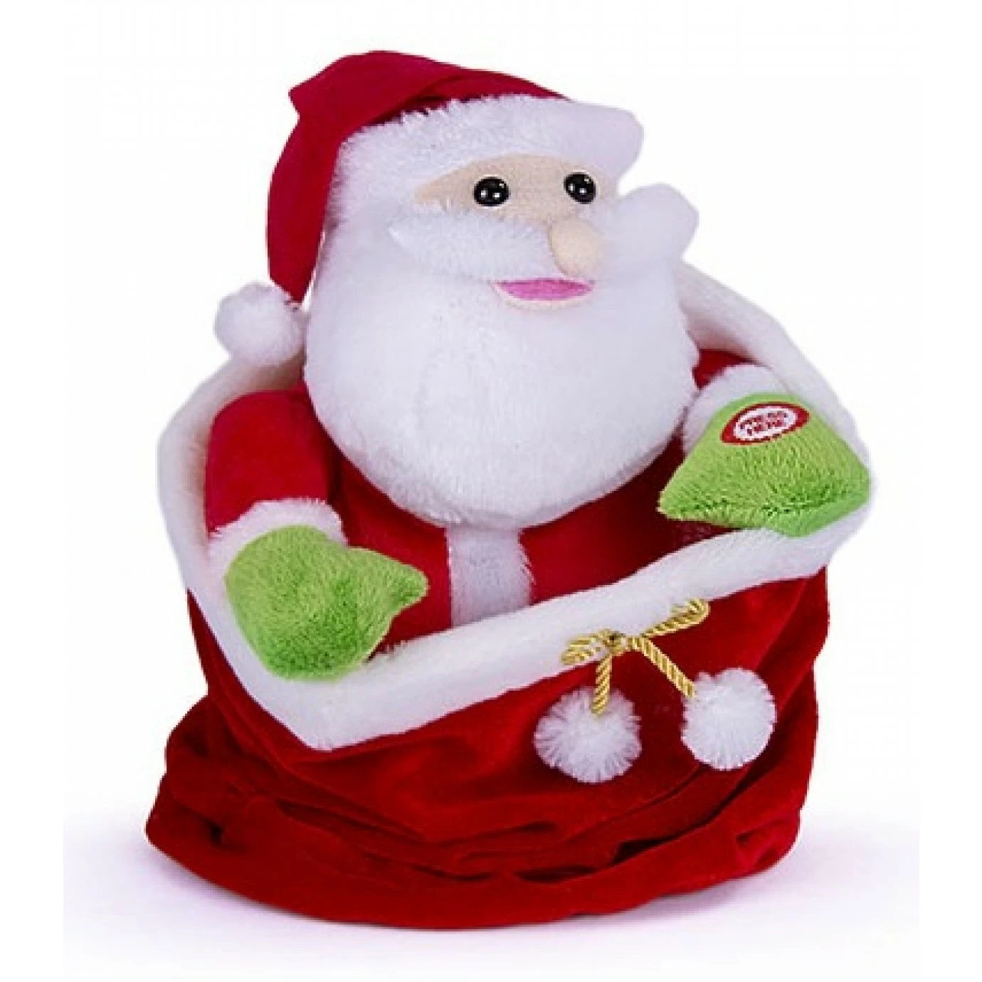 Animated Decoration - Peekaboo Santa 3 Animated Decoration - Peekaboo Santa