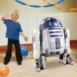 Balloon - Foil Airwalker, R2D2 Star Wars
