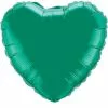 Balloon - Foil, Heart 18" Emerald Green 1 Balloon - Foil, Heart 18" Emerald Green -Halloween Costumes Sales balloon foil heart 18 emerald green