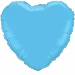 Balloon - Foil, Heart 18" Pale Blue