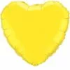 Balloon - Foil, Heart 18" Yellow -Halloween Costumes Sales balloon foil heart 18 yellow
